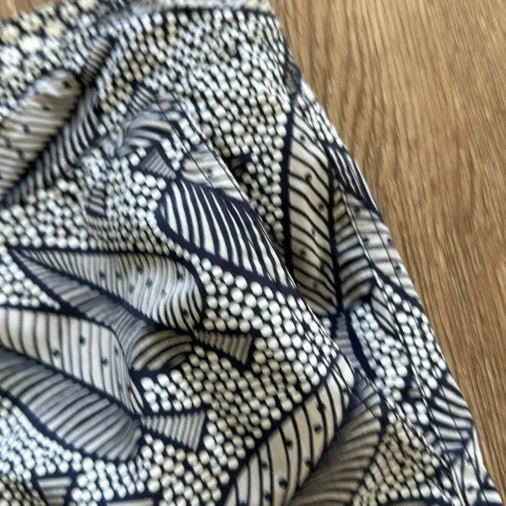 Bonobos Swim‎ Trunks Blue & White Leaf Print Size 40